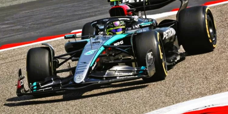 Lewis Hamilton - Mercedes W15