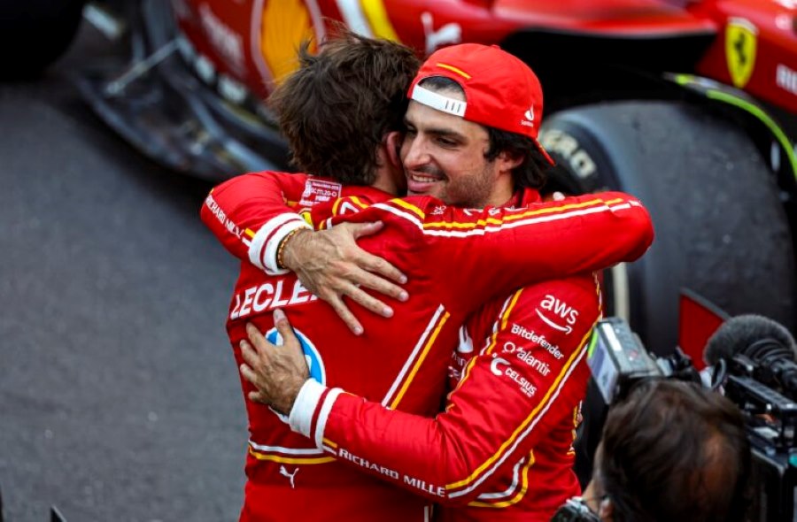 Carlos Sainz e Charles Leclerc - Scuderia Ferrari